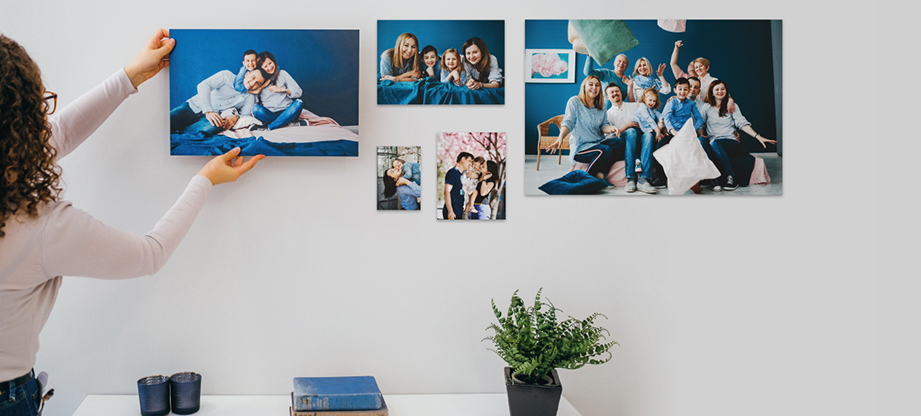 aposta em composições com fotos